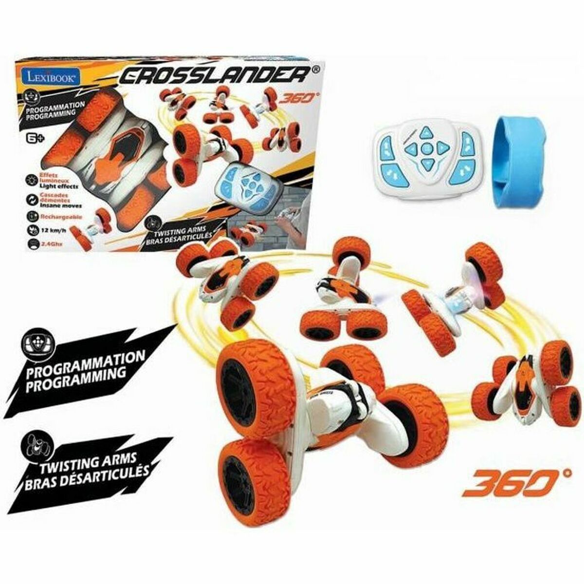 Mașină Radio Control Lexibook RC20 - Jucarii si jocuri, Vehicule