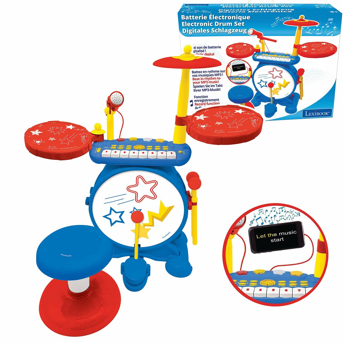 Tobe Lexibook Plastic - Jucarii si jocuri, Instrumente muzicale pentru copii