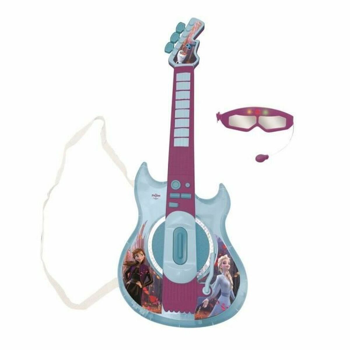 Chitară pentru Copii Lexibook Frozen Electric - Jucarii si jocuri, Instrumente muzicale pentru copii