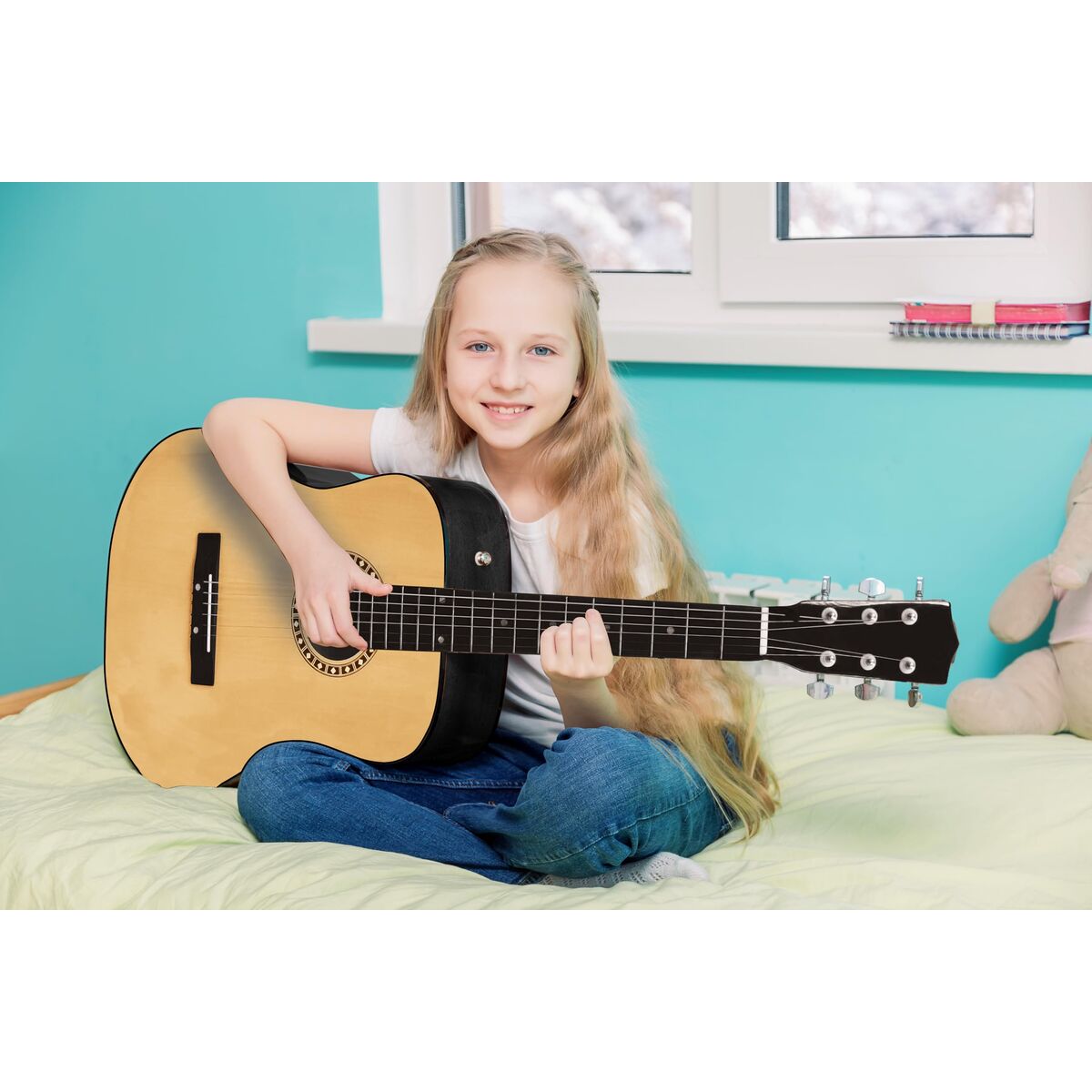 Chitară pentru Copii Lexibook 91 cm - Jucarii si jocuri, Instrumente muzicale pentru copii