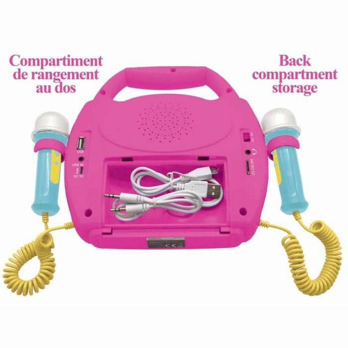 Difuzor Bluetooth cu Microfon Karaoke Lexibook MINNIE MOUSE - Jucarii si jocuri, Jucării electronice