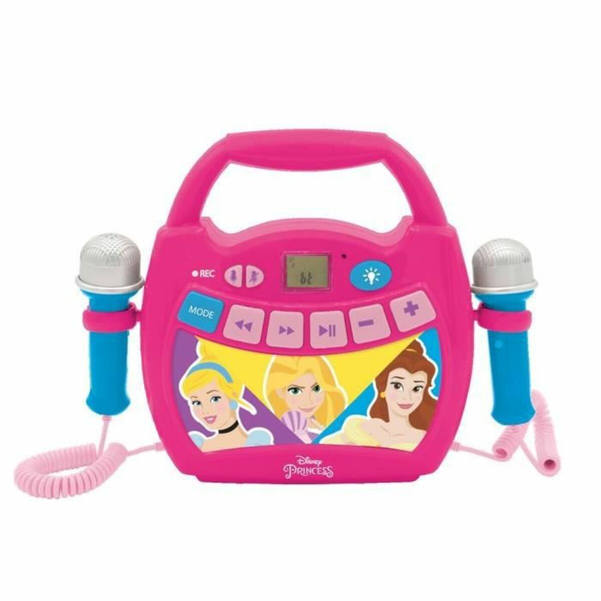 Difuzor Bluetooth cu Microfon Karaoke Lexibook PRINCESA DE DISNEY - Jucarii si jocuri, Jucării electronice