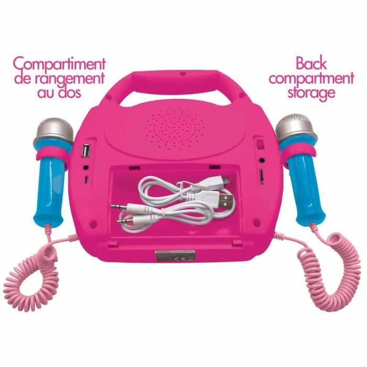Difuzor Bluetooth cu Microfon Karaoke Lexibook PRINCESA DE DISNEY - Jucarii si jocuri, Jucării electronice