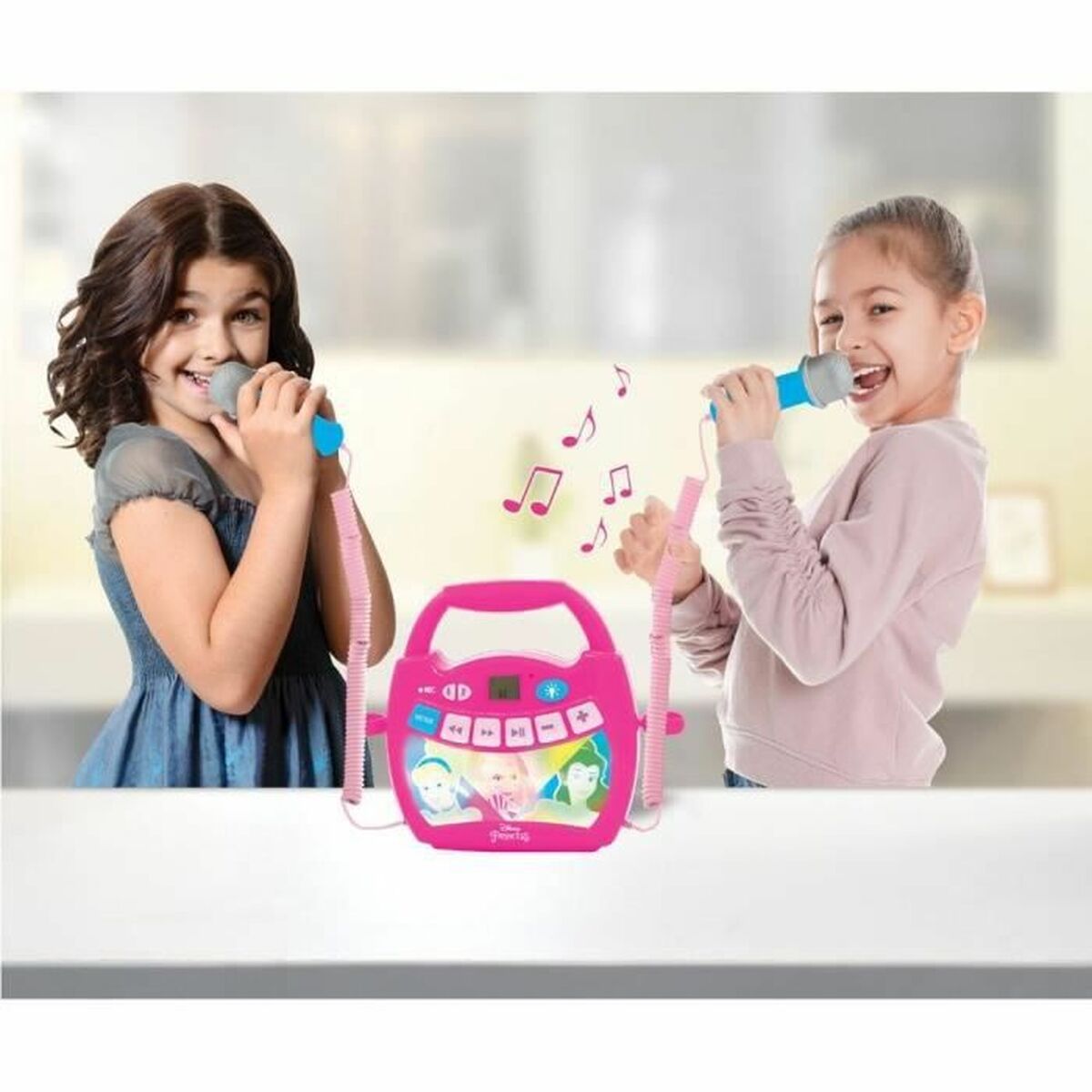 Difuzor Bluetooth cu Microfon Karaoke Lexibook PRINCESA DE DISNEY - Jucarii si jocuri, Jucării electronice