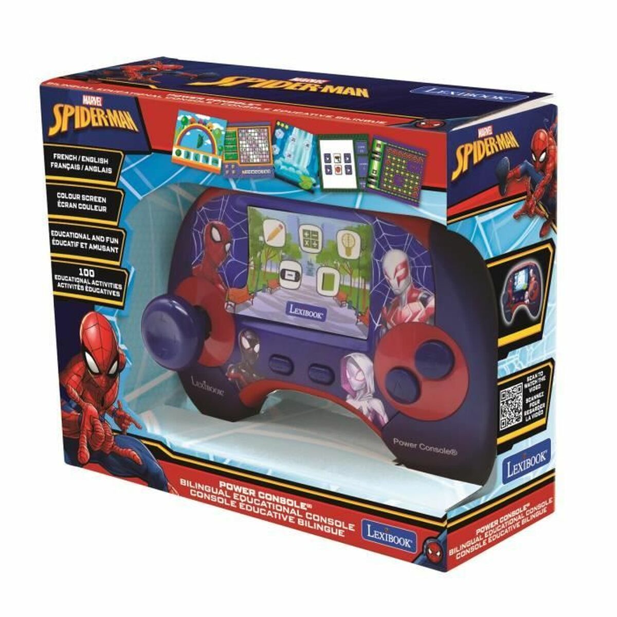 Consolă Lexibook Spiderman - Jucarii si jocuri, Jucării electronice