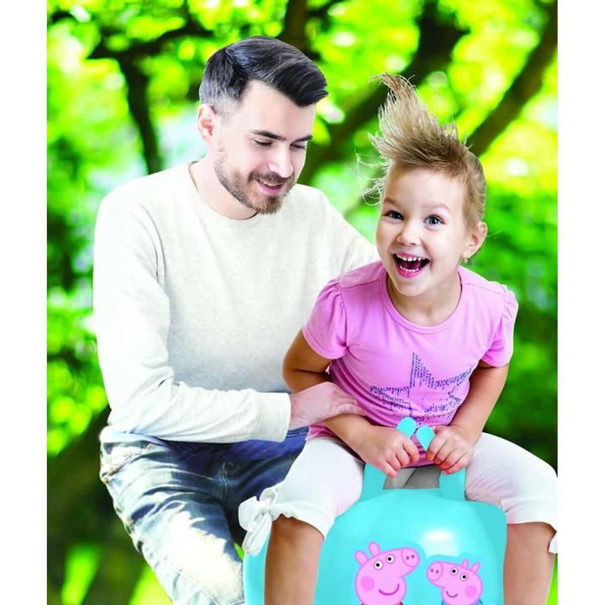 Mingea de sărituri Lexibook Peppa Pig 45 cm - Sport și în aer liber, Sporturi recreative