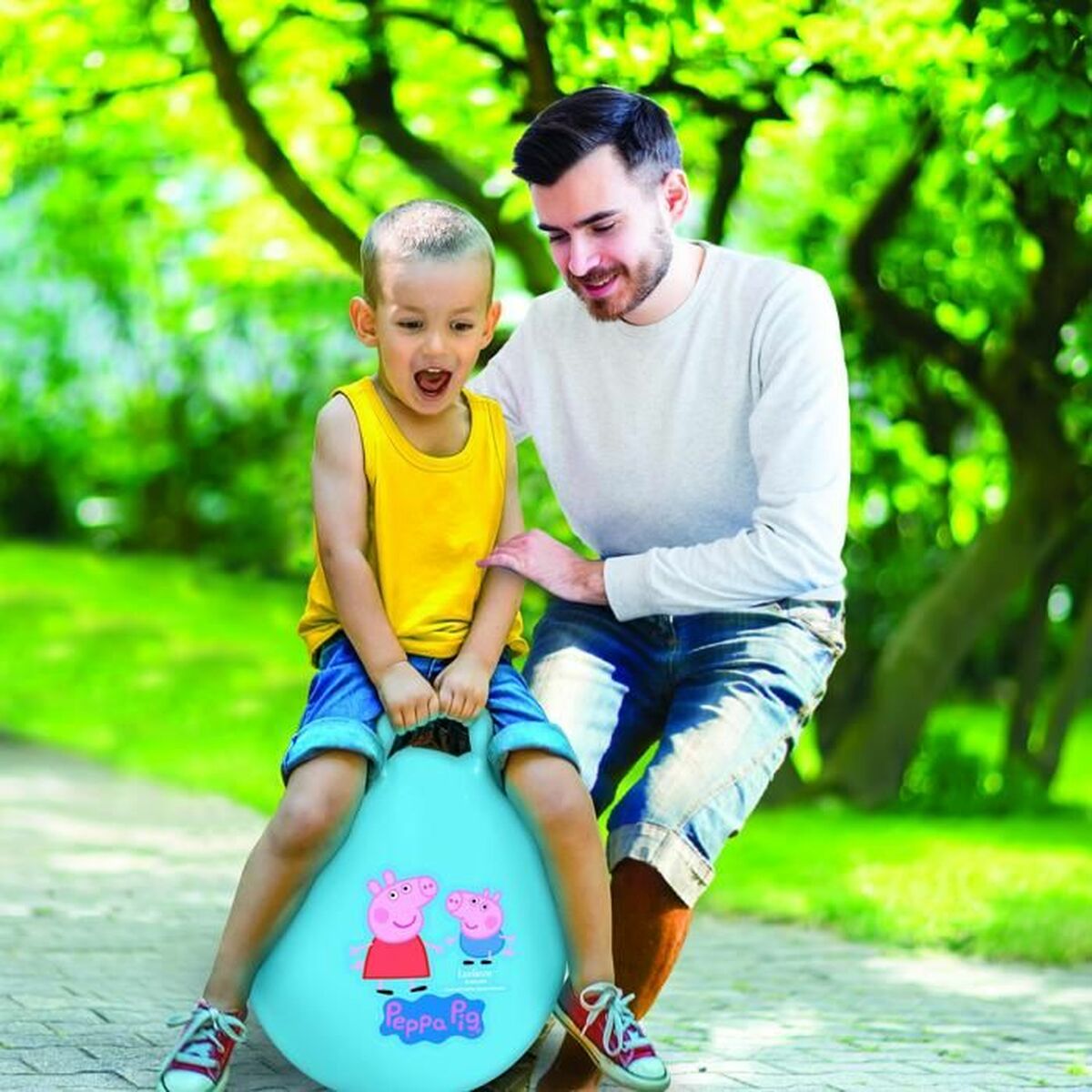 Mingea de sărituri Lexibook Peppa Pig 45 cm - Sport și în aer liber, Sporturi recreative