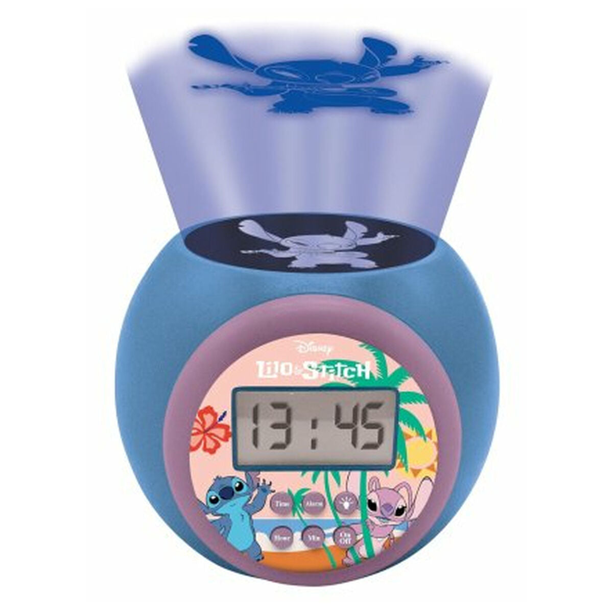 Radio Deșteptător cu Proiector LCD Lexibook Stitch - Jucarii si jocuri, Jucării electronice