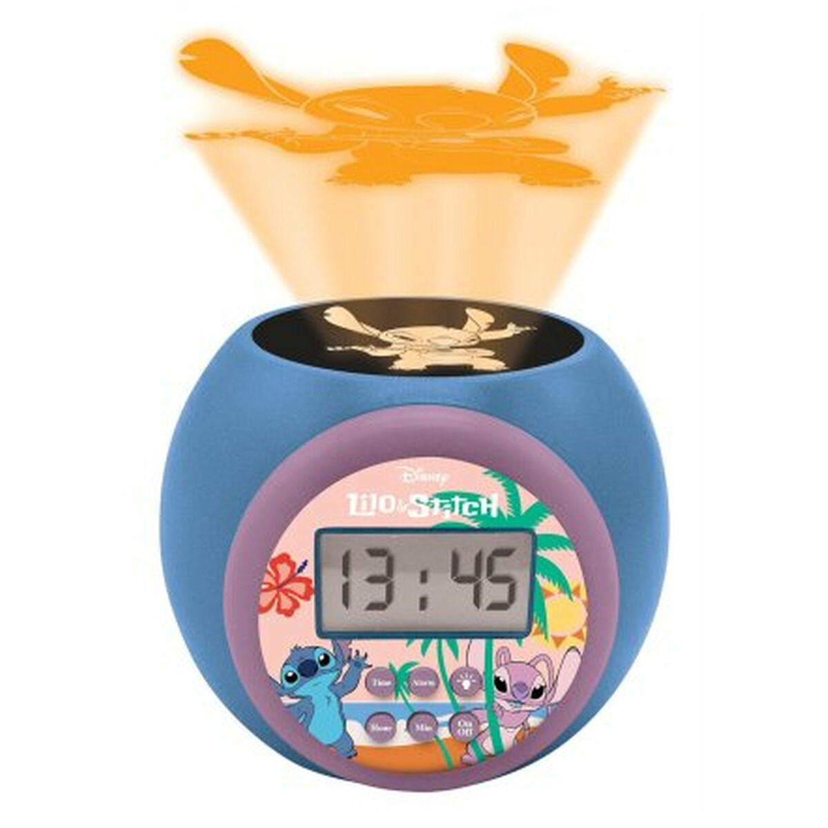 Radio Deșteptător cu Proiector LCD Lexibook Stitch - Jucarii si jocuri, Jucării electronice