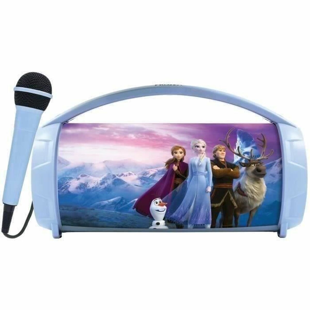 Difuzor Bluetooth cu Microfon Karaoke Lexibook Frozen - Jucarii si jocuri, Jucării electronice