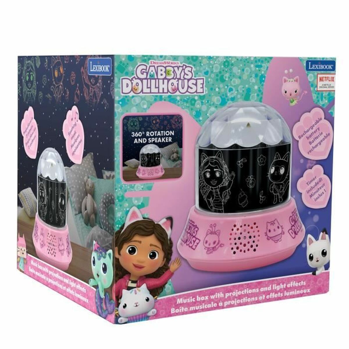 Lumină de veghe Lexibook - Bebelus, Dormitor