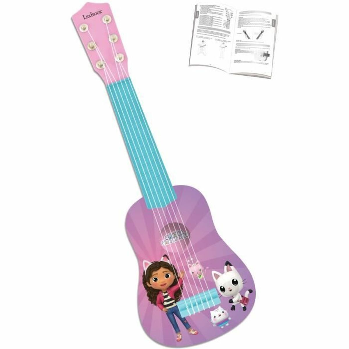 Chitară pentru Copii Gabby Lexibook - Jucarii si jocuri, Instrumente muzicale pentru copii