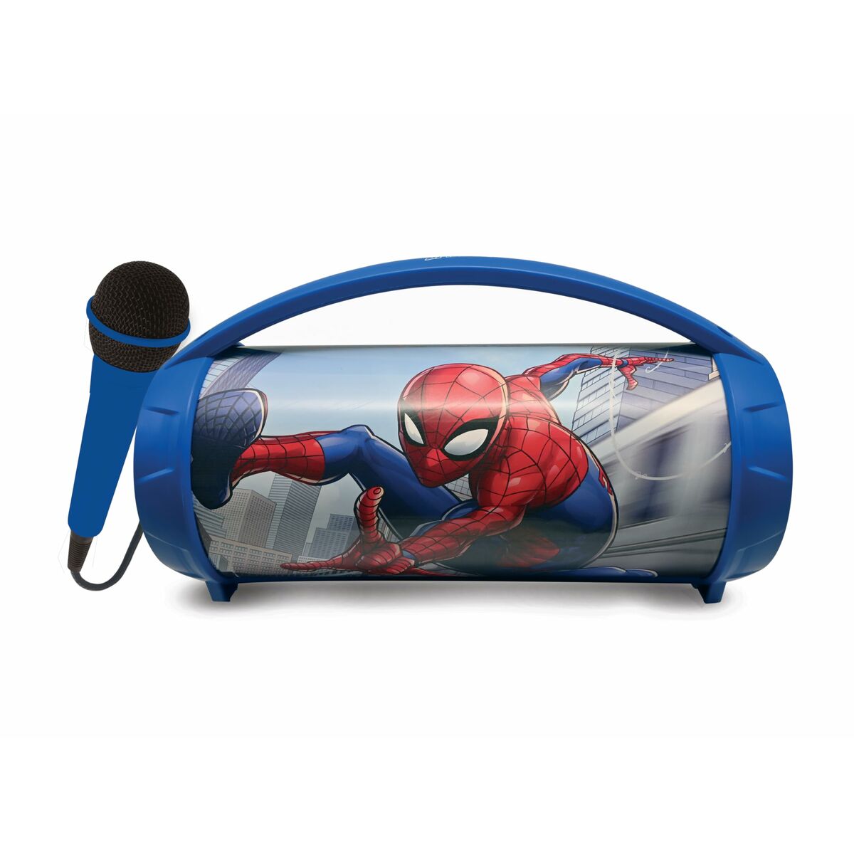 Difuzor Bluetooth cu Microfon Karaoke Lexibook Spider-Man - Jucarii si jocuri, Jucării electronice