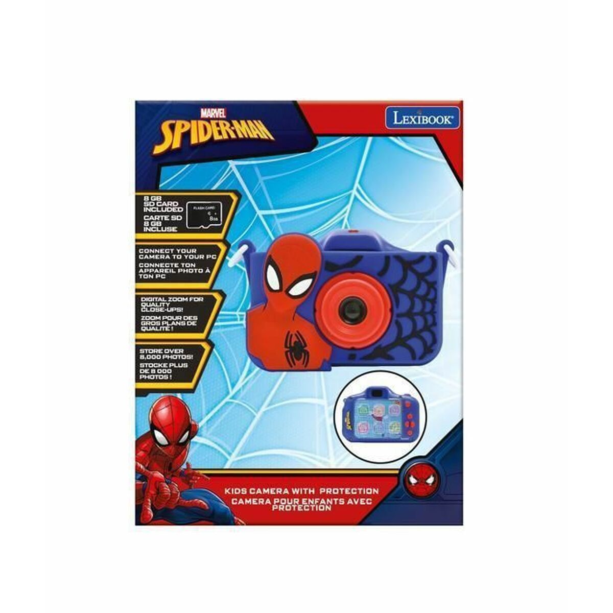 Cameră Digitală Lexibook Spiderman - Jucarii si jocuri, Jucării electronice