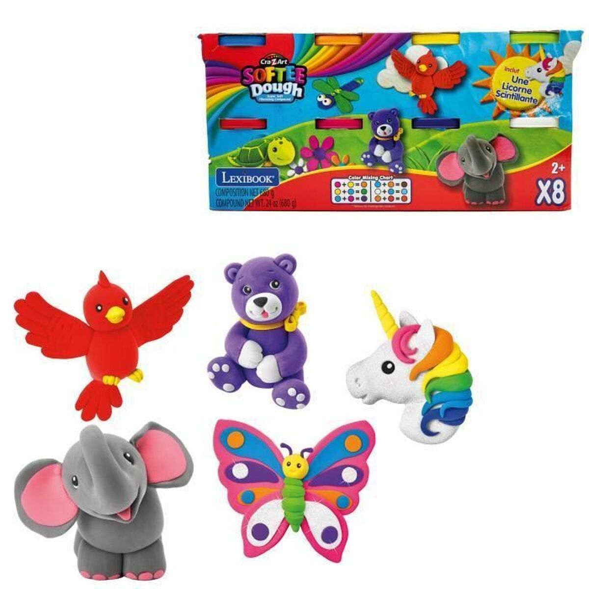 Joc de Plastilină Lexibook - Jucarii si jocuri, Activități creative