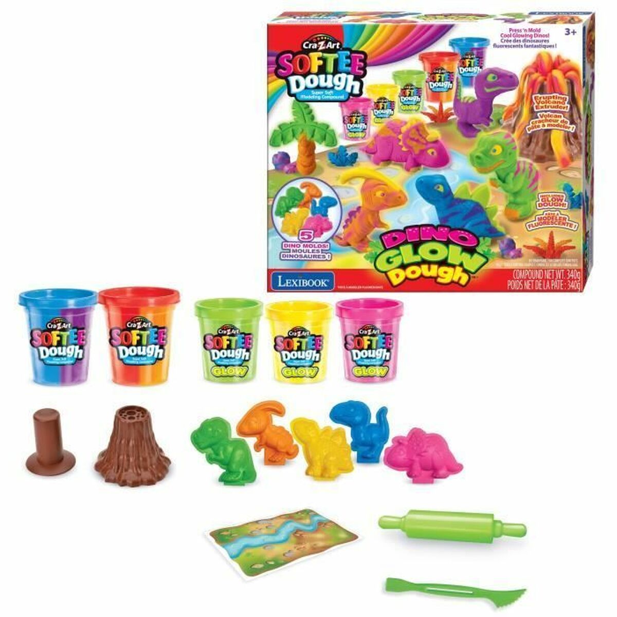 Joc de Plastilină Lexibook - Jucarii si jocuri, Activități creative