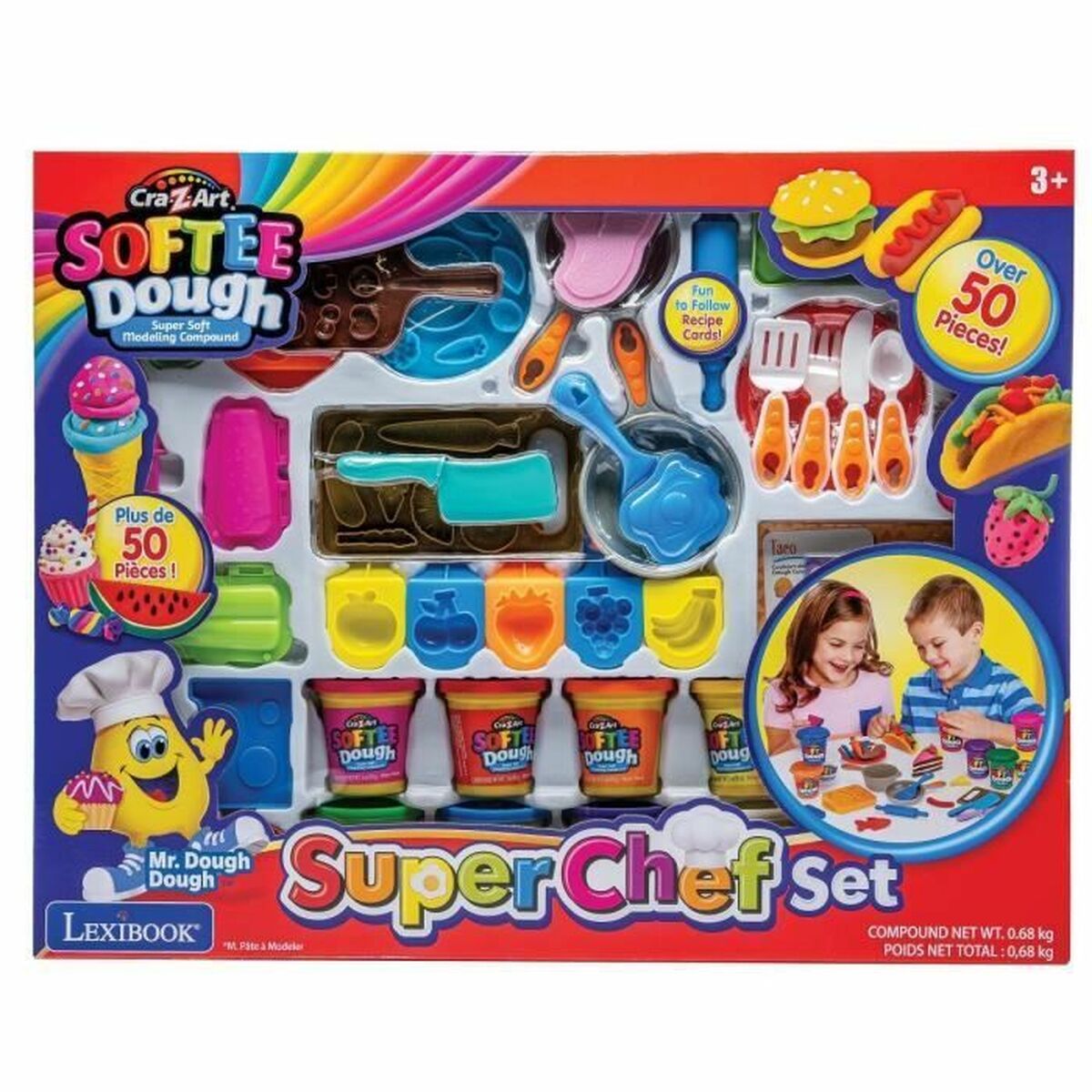Joc de Plastilină Lexibook - Jucarii si jocuri, Activități creative