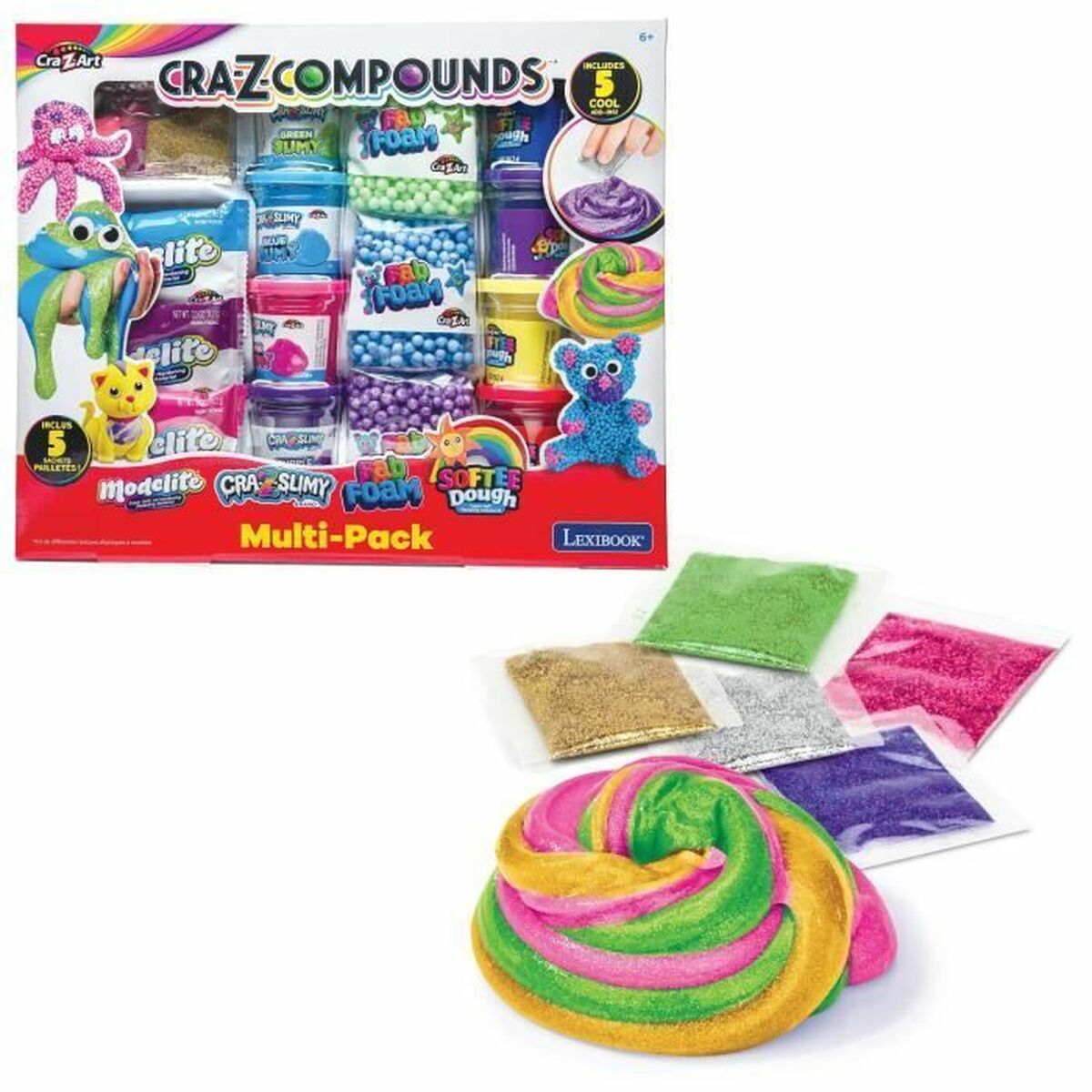 Joc de Plastilină Lexibook - Jucarii si jocuri, Activități creative
