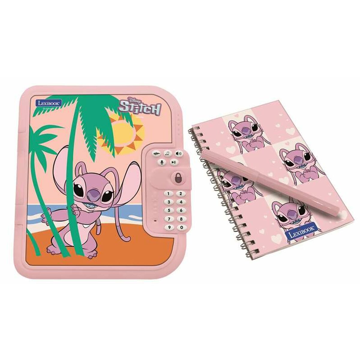 Jucărie interactivă Stitch Angel Roz Agendă - Jucarii si jocuri, Jucării electronice