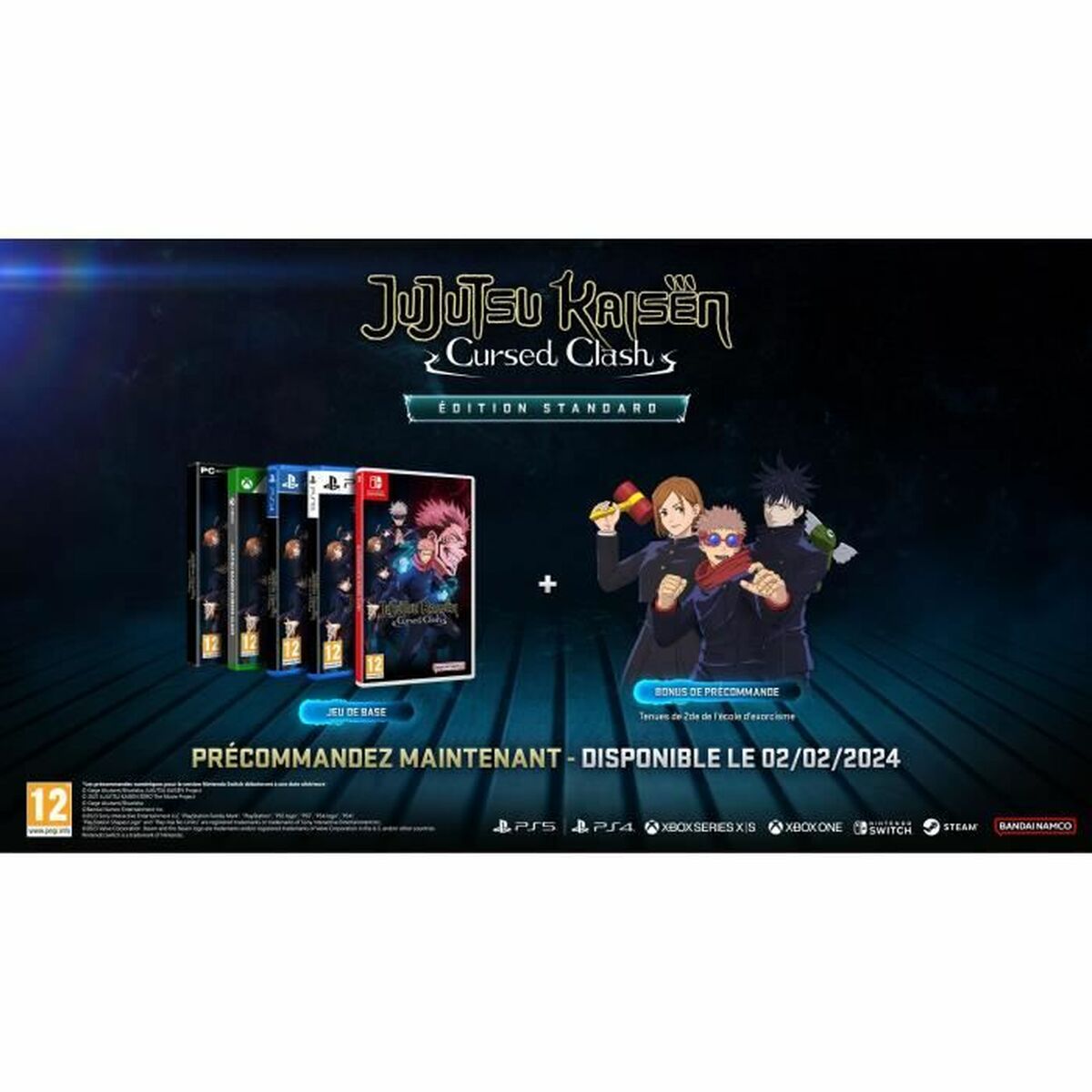 Joc video PlayStation 5 Bandai Namco Jujutsu Kaisen: Cursed Clash (FR) - Electronică, Joc video