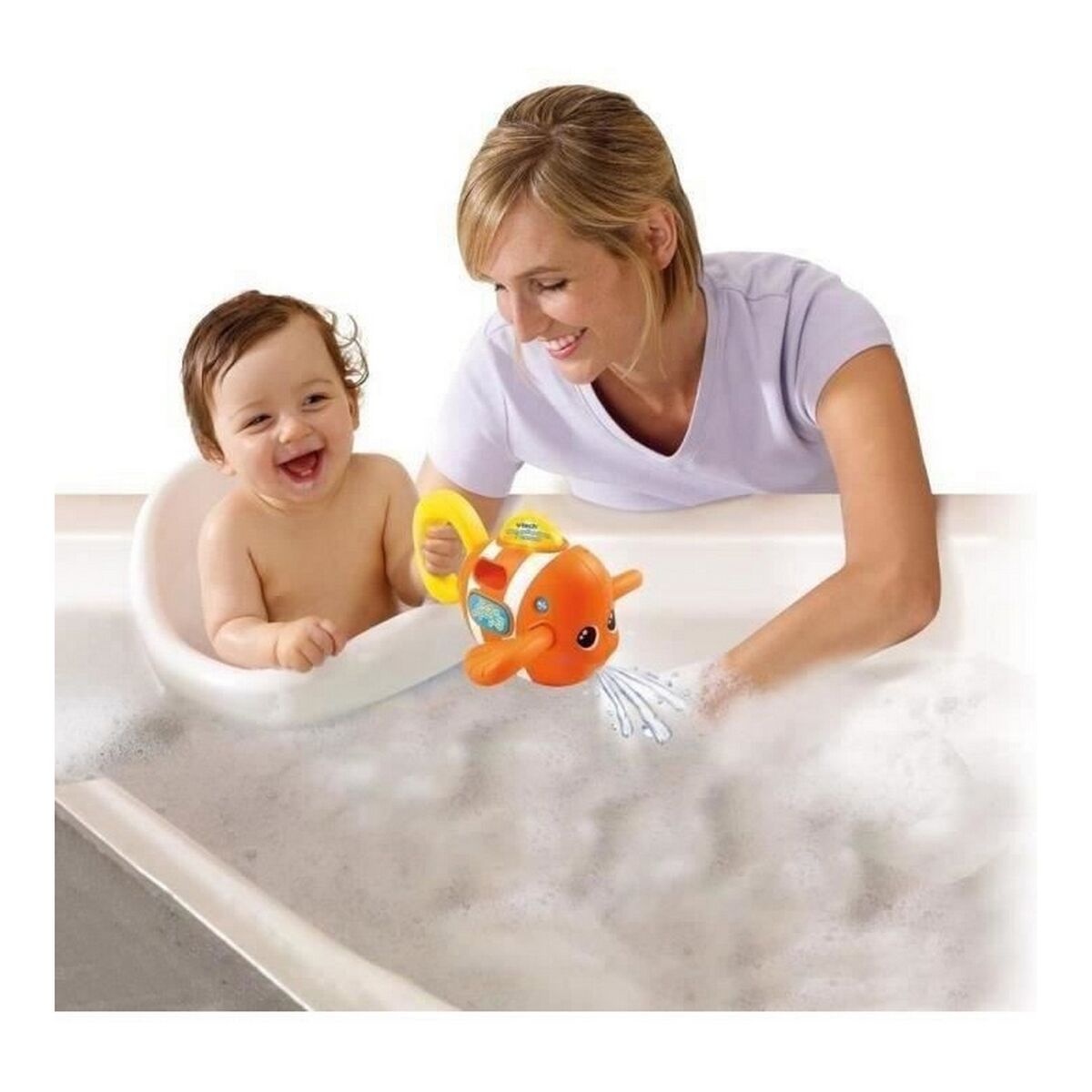 Jucării pentru Baie Vtech Baby Léon, Petit Poisson à Chanson - Acasă și bucătărie, Baie