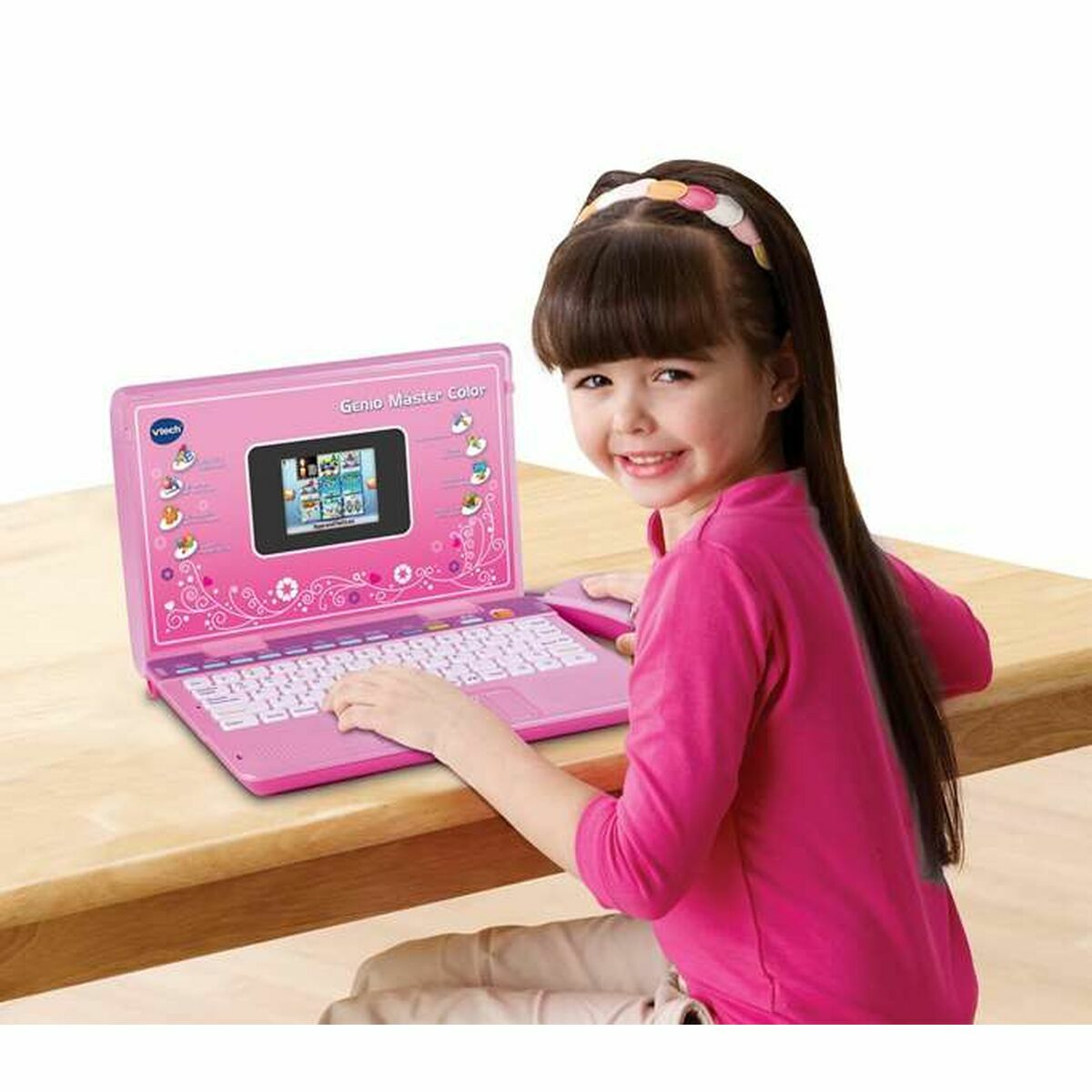 Laptop jucărie Vtech 80-133867-122 Roz - Jucarii si jocuri, Jucării electronice