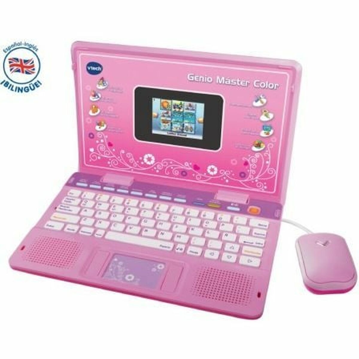 Laptop jucărie Vtech 80-133867-122 Roz - Jucarii si jocuri, Jucării electronice