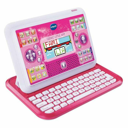 Laptop jucărie Vtech Little App ES 18 x 26 x 4 cm Roz - Jucarii si jocuri, Jucării electronice