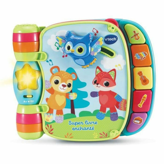Cartea interactivă pentru copii Vtech Baby Super Enchanted Book of Baby Kitties - Bebelus, Jucăriile copilăriei timpurii