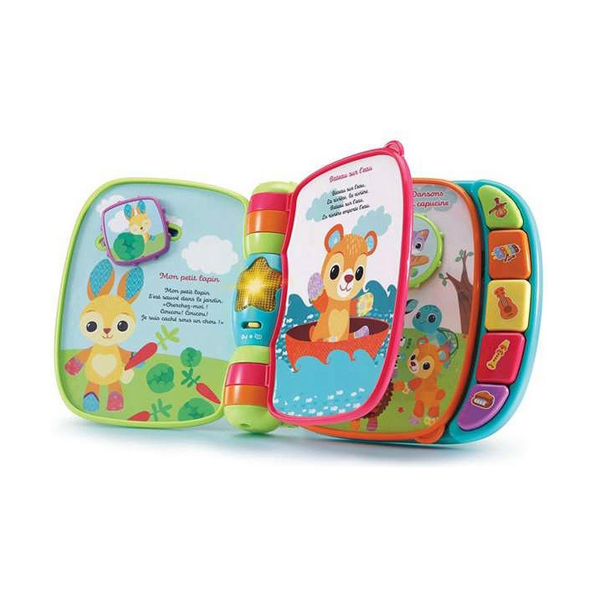 Jucărie pentru copii Vtech Libro musical primeras canciones. 19 x 22 x 4 cm - Bebelus, Jucăriile copilăriei timpurii