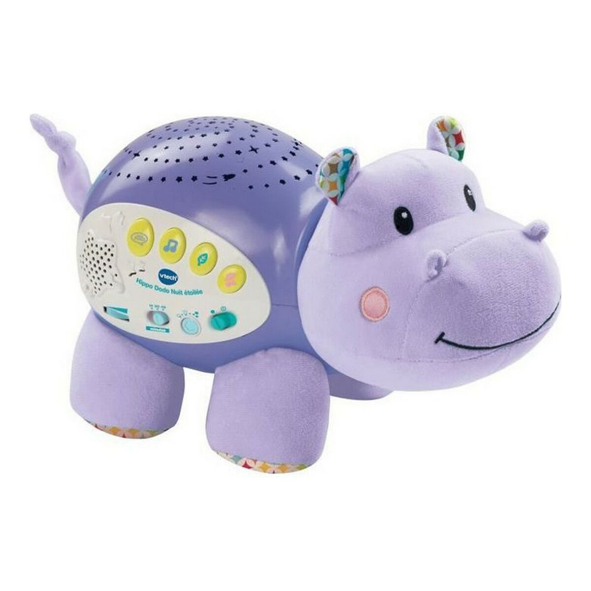 Jucărie de Pluș cu Sunet Vtech Hippo Dodo Starry Night (FR) Mov - Bebelus, Jucăriile copilăriei timpurii
