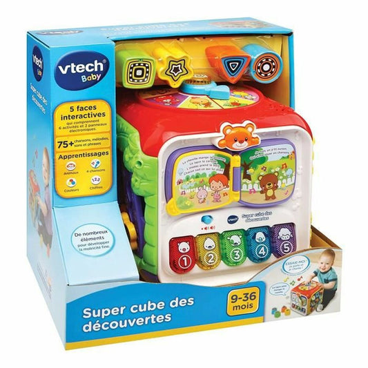 Jucărie interactivă pentru bebeluși Vtech Baby Super Cube of the Discoveries - Bebelus, Jucăriile copilăriei timpurii
