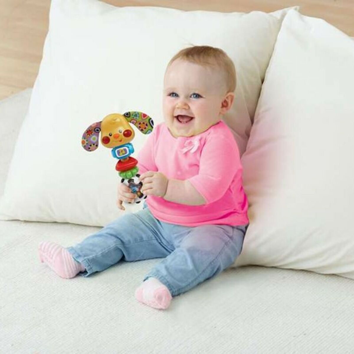 Zornăitoare Puppy Toby Vtech (ES) - Bebelus, Jucăriile copilăriei timpurii