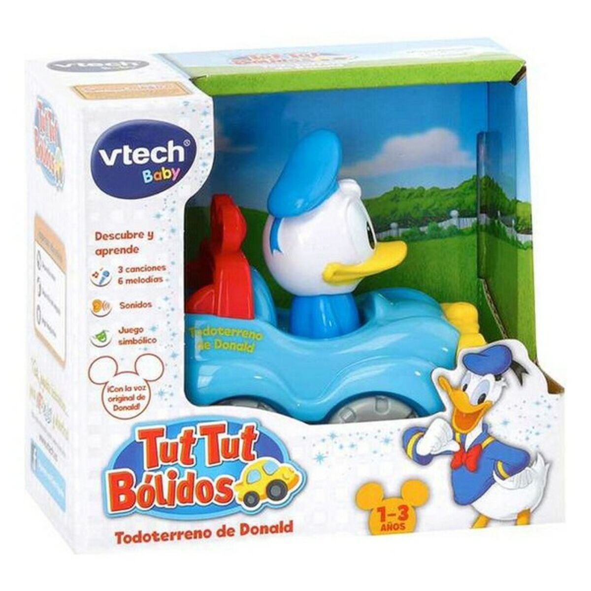 Mașină de jucărie Vtech 80-405067 12 x 6 cm - Bebelus, Jucăriile copilăriei timpurii