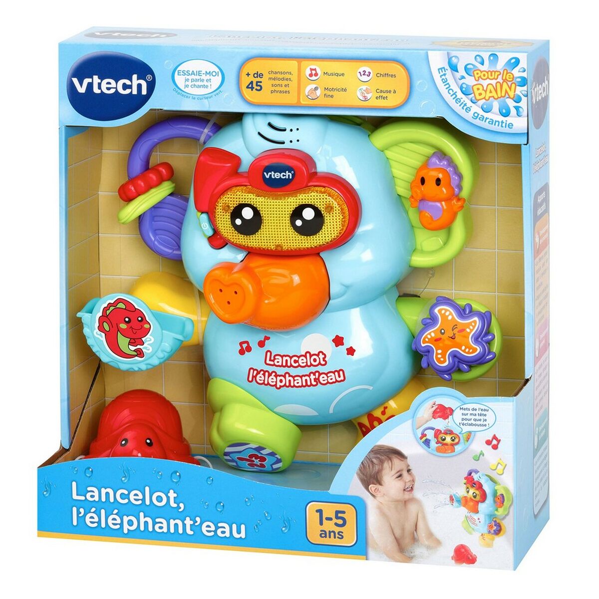 Jucării pentru Baie Vtech Baby Lancelot, the Elephant'eau - Acasă și bucătărie, Baie