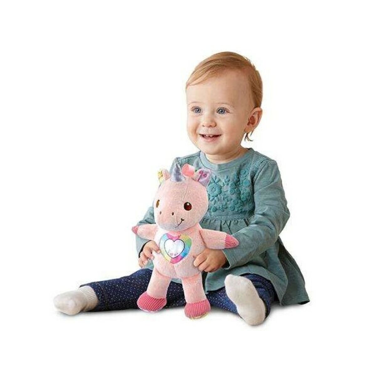 Jucărie de Pluș cu Sunet Unicorn Vtech (ES) (20 x 28 x 12 cm) - Jucarii si jocuri, Jucării de pluș