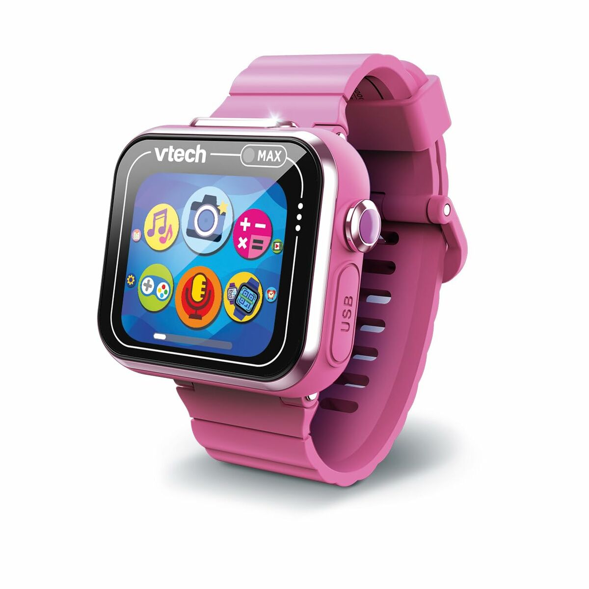 Ceas Copii Vtech Kidizoom Smartwatch Max 256 MB Interactiv Roz - Jucarii si jocuri, Jucării electronice