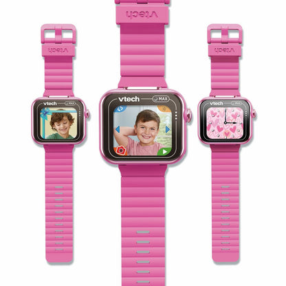 Ceas Copii Vtech Kidizoom Smartwatch Max 256 MB Interactiv Roz - Jucarii si jocuri, Jucării electronice
