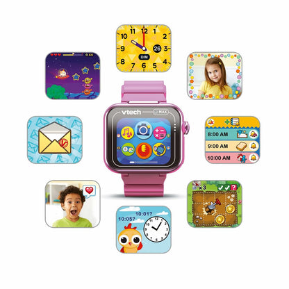Ceas Copii Vtech Kidizoom Smartwatch Max 256 MB Interactiv Roz - Jucarii si jocuri, Jucării electronice
