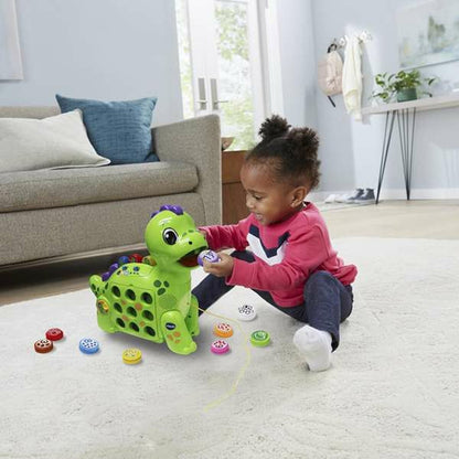 Jucărie interactivă Vtech 35 x 13,3 x 33 cm Verde Dinozaur Jucărie interactivă Desen Magnetic Măr - Bebelus, Jucăriile copilăriei timpurii