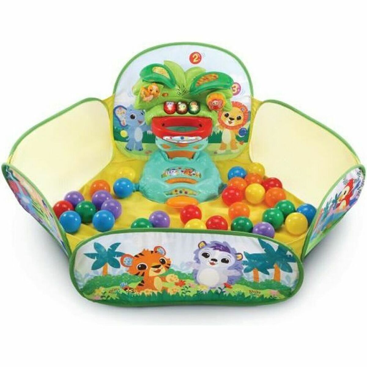 Piscină cu Mingi Vtech Baby P'tits Loulous Interactive Ball Pool (FR) - Jucarii si jocuri, În aer liber și sport