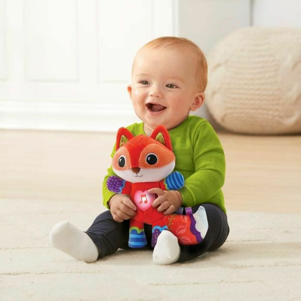 Jucărie de Pluș cu Sunet Vtech Baby Malo, my sleeping fox - Jucarii si jocuri, Jucării de pluș