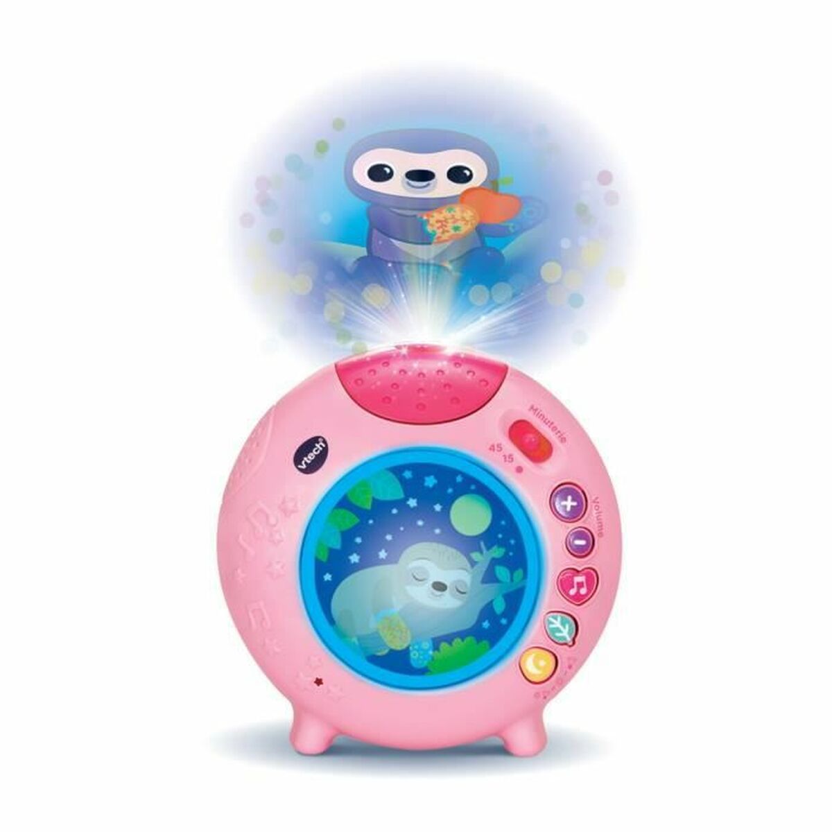 Proiector Vtech Baby LUMI VEILLEUSE NUIT ENCHANTEE Roz - Bebelus, Dormitor