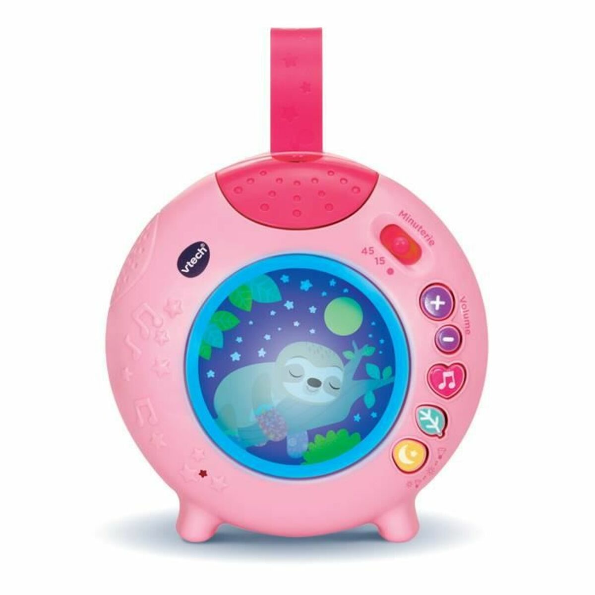 Proiector Vtech Baby LUMI VEILLEUSE NUIT ENCHANTEE Roz - Bebelus, Dormitor
