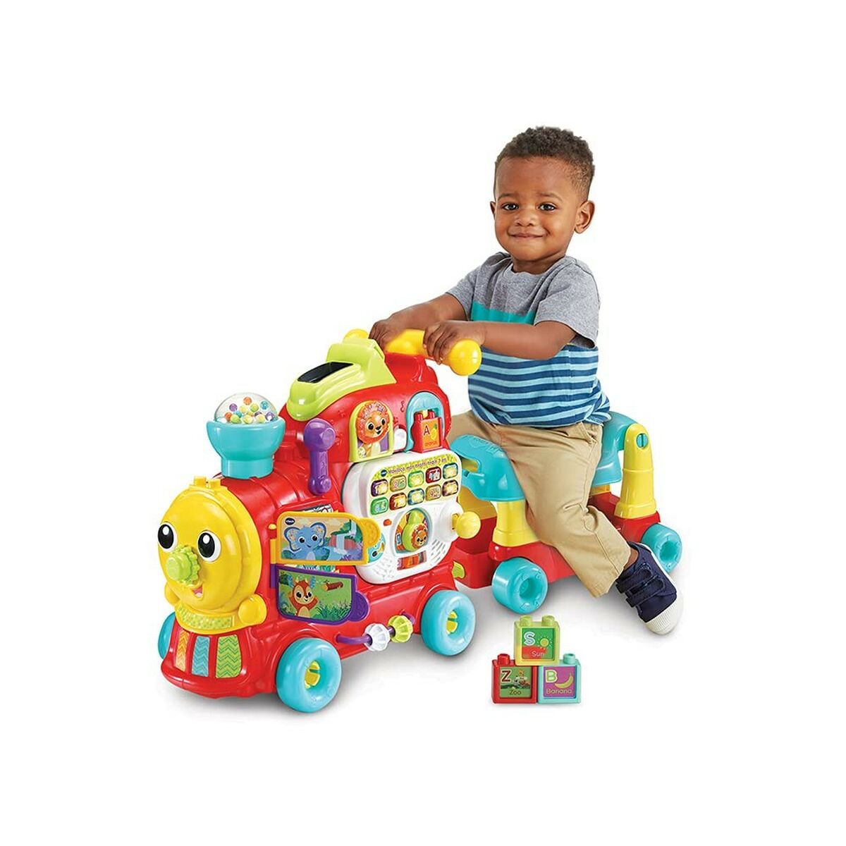 Mașină-Premergător Vtech Baby Maxiloco Mon Trotti Treno 7 In 1 (FR) - Jucarii si jocuri, În aer liber și sport
