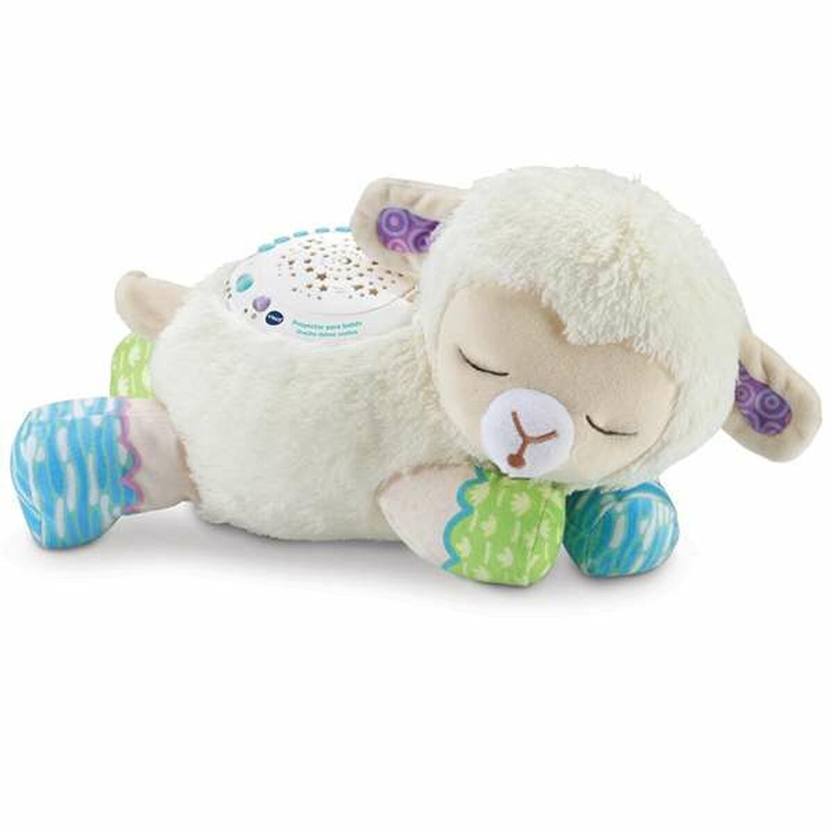 Jucărie de Pluș Oaie cu Proiector LED Vtech Sweet Dreams 15 x 32 x 12 cm - Bebelus, Dormitor