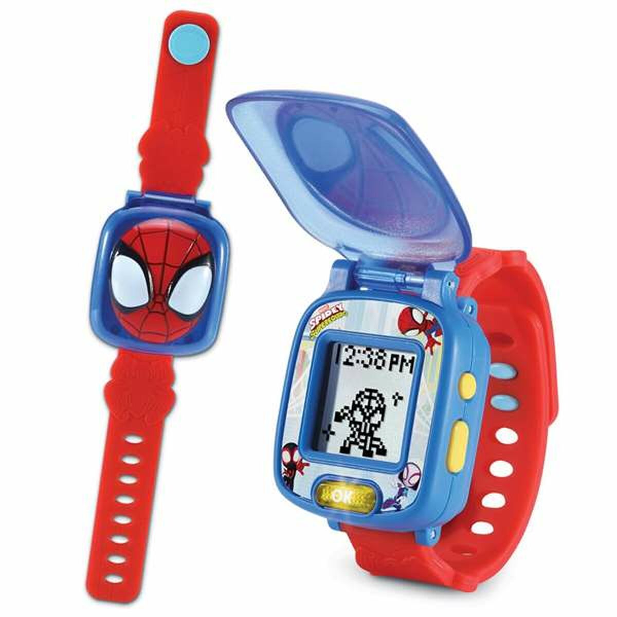 Ceas Copii Spidey 22,5 x 4,8 x 3 cm Multifuncție - Bebelus, Jucăriile copilăriei timpurii