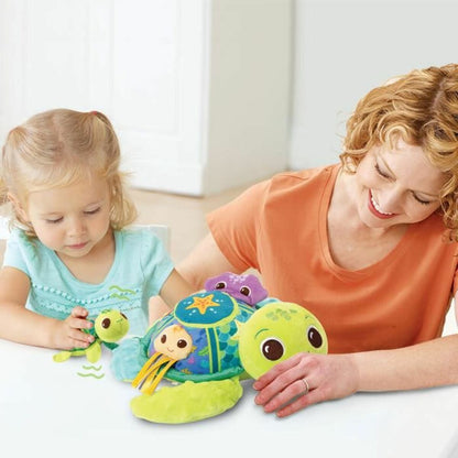 Jucărie de Pluș Vtech Baby Juju, Mother Turtle + 6 Luni Reciclat Muzical - Jucarii si jocuri, Jucării de pluș