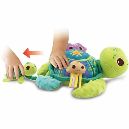 Jucărie de Pluș Vtech Baby Juju, Mother Turtle + 6 Luni Reciclat Muzical - Jucarii si jocuri, Jucării de pluș