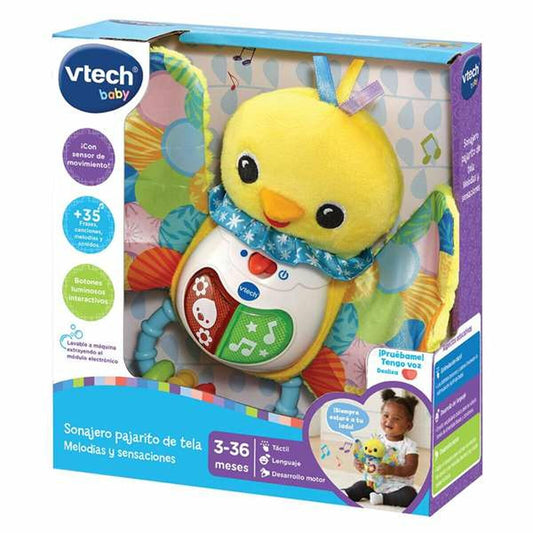 Zornăitoare cu Sunet Vtech Baby Muzică Interactiv Rățușcă Lumini 20 x 21 x 6 cm - Bebelus, Jucăriile copilăriei timpurii